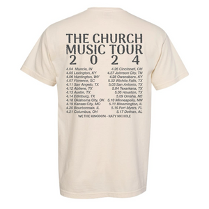 THE CHURCH MUSIC TOUR SHIRT